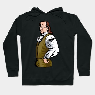 Benjamin Franklin Retro Hoodie